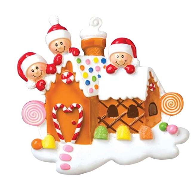 Colorful Decorations Hanging Personalized Family pendant Xmas