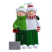 Colorful Decorations Hanging Personalized Family pendant Xmas