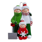 Colorful Decorations Hanging Personalized Family pendant Xmas