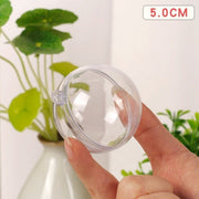 Transparent Balls For Christmas Decoration