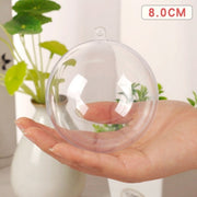 Transparent Balls For Christmas Decoration