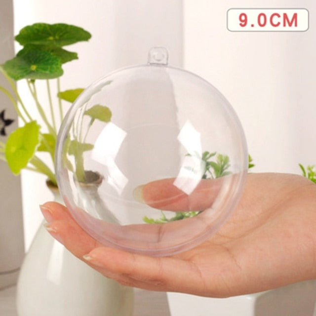 Transparent Balls For Christmas Decoration
