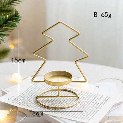Creative Elk Metal Candle Holder Wedding Candlestick