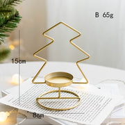 Creative Elk Metal Candle Holder Wedding Candlestick