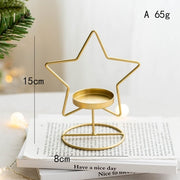 Creative Elk Metal Candle Holder Wedding Candlestick