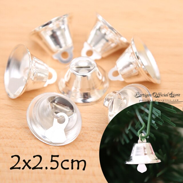 Golden And Silver Christmas Jingle Bell