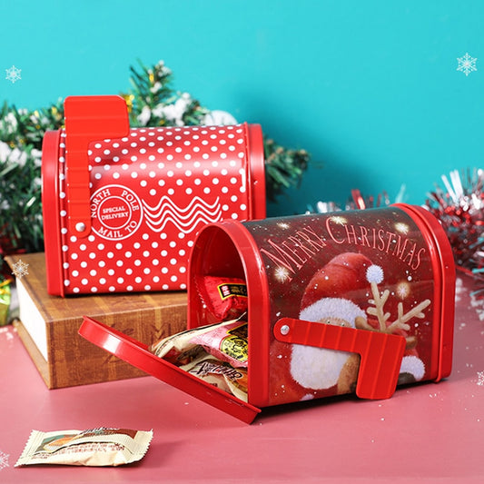 Christmas Gift Box Mailbox Shaped Candy Box