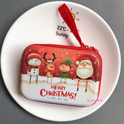 Merry Christmas Metal Mini Suitcase for Dolls