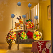 Window Suction Christmas Decorative Lights