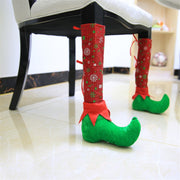 Christmas Elf Table Chair Foot Cover
