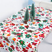 Christmas Themed Printed Tablecloth