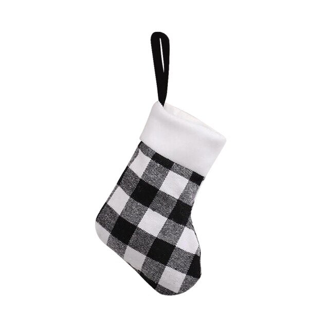 Knit Christmas Stockings Snowman Santa Xmas