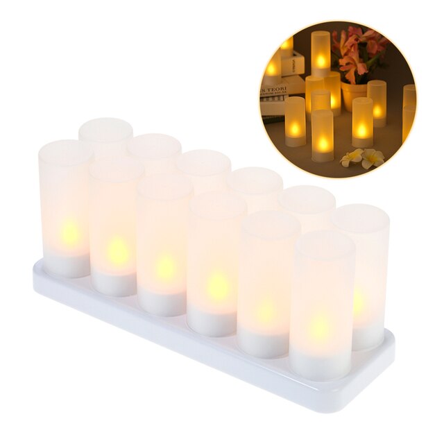 Led Candles Rechargeable Candle Light Tea light