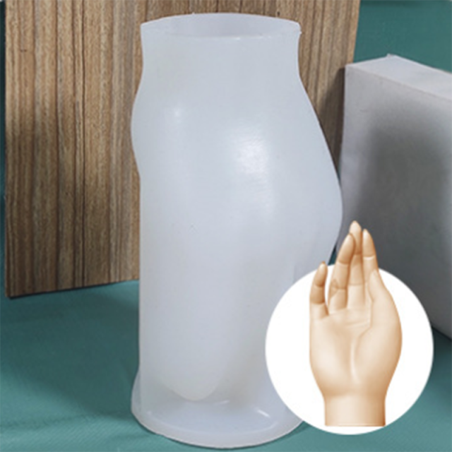 Silicone Candle Molds Gesture Finger Mould Creative Perfume 3d Candle