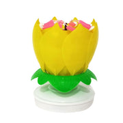 Hot Fashion Cake Flower Candles Lotus