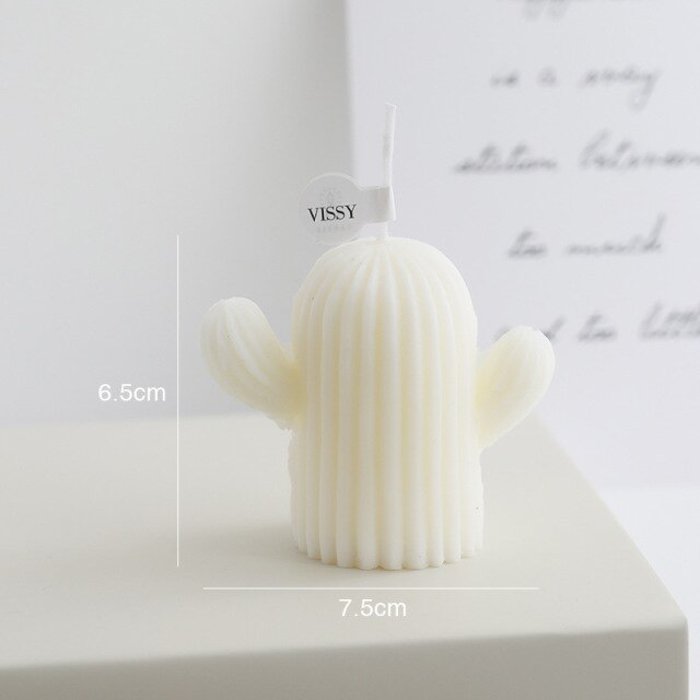 Cactus Candle Romantic Cute Soy Wax