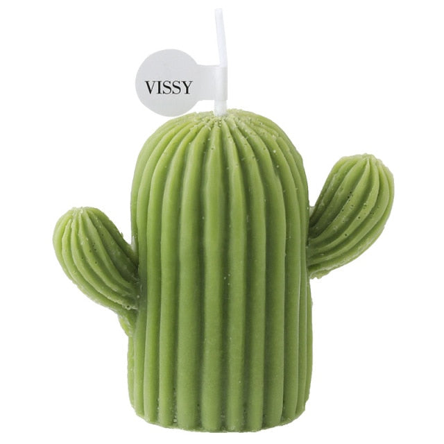 Cactus Candle Romantic Cute Soy Wax