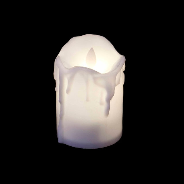 LED Battery Powered LED Candle Multicolor Lamp