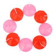 10pc Delicate Unscented Small Floating Candles - Christmas Trees USA