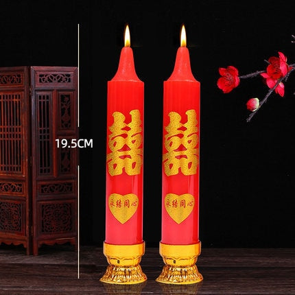 Decorations Candle Pair Room Candle