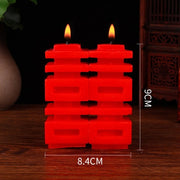 Decorations Candle Pair Room Candle