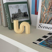 INS Home S-shaped Scented Candle