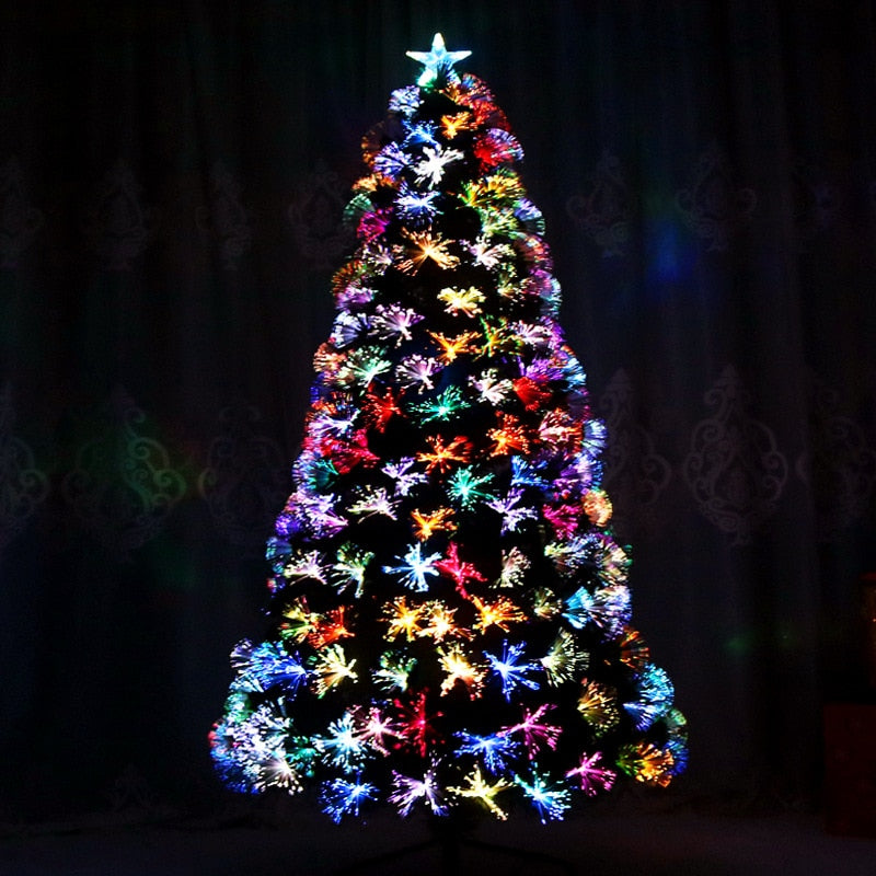 Colorful Optical Fiber Christmas Tree Decorative Ornaments (1.2M-3M)