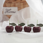Cherry Scented Apple Shaped Candles