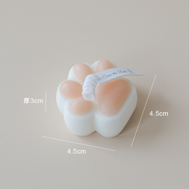 Small Cat's Paw Candle Photo Props Aromatherapy Candle