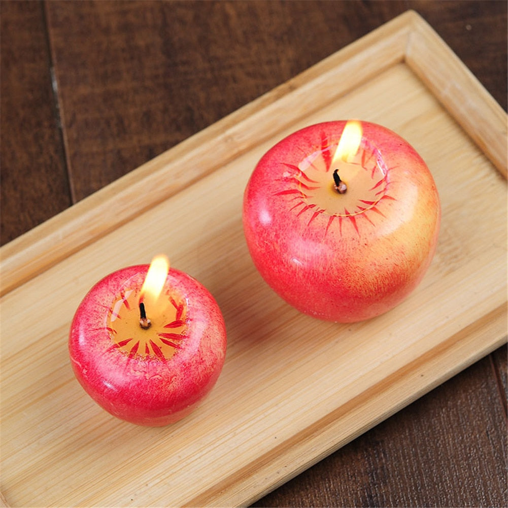 Red Apple Candles