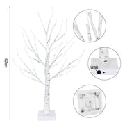 Birch Tree Led Light Easter Decorations For Home