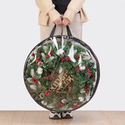 Transparency Christmas Tree Bag Xmas Wreath Storage Bag
