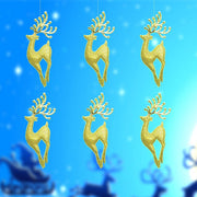 Golden Elk Cute Christmas Tree Ornament Winter