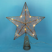 Christmas Tree LED Star Tree Topper Battery Operated
