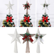Christmas Tree Toppers Pine Cones Star Christmas Decorations