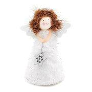 Christmas Tree Topper Plush Fairy Angel Treetop Figurine