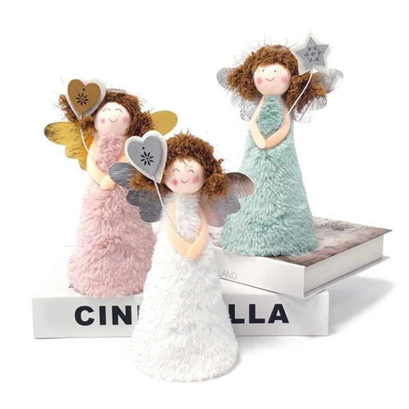 Christmas Tree Topper Star Fairy Angel Treetop Figurine