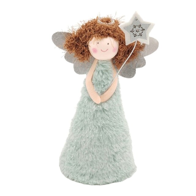 Christmas Tree Topper Star Fairy Angel Treetop Figurine