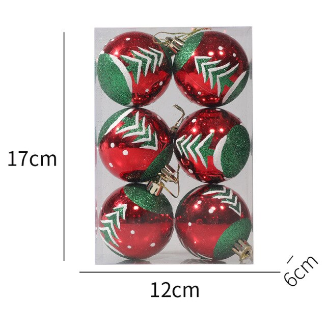 Colorful Christmas Ball Xmas Tree Hanging Pendant