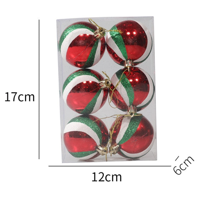 Colorful Christmas Ball Xmas Tree Hanging Pendant