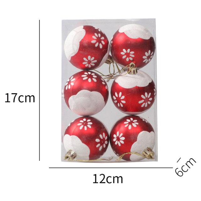 Colorful Christmas Ball Xmas Tree Hanging Pendant