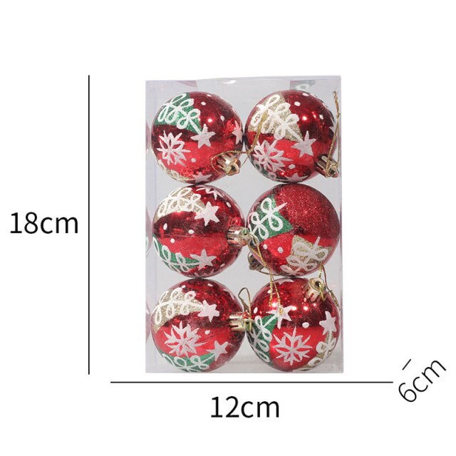 Colorful Christmas Ball Xmas Tree Hanging Pendant