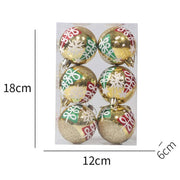 Colorful Christmas Ball Xmas Tree Hanging Pendant