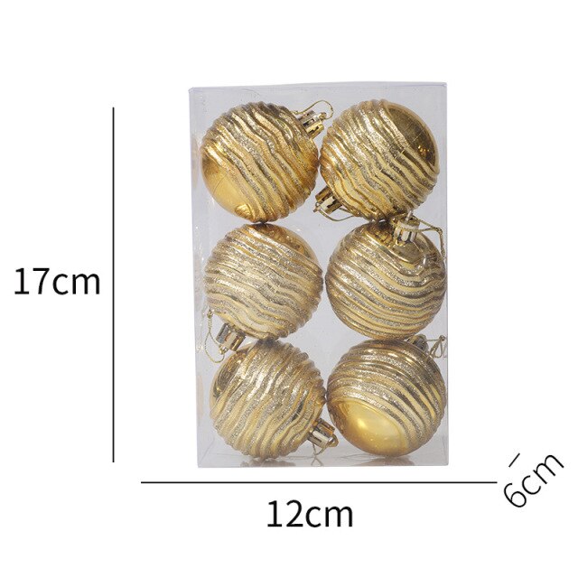 Colorful Christmas Ball Xmas Tree Hanging Pendant