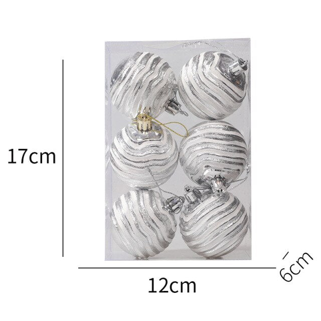 Colorful Christmas Ball Xmas Tree Hanging Pendant