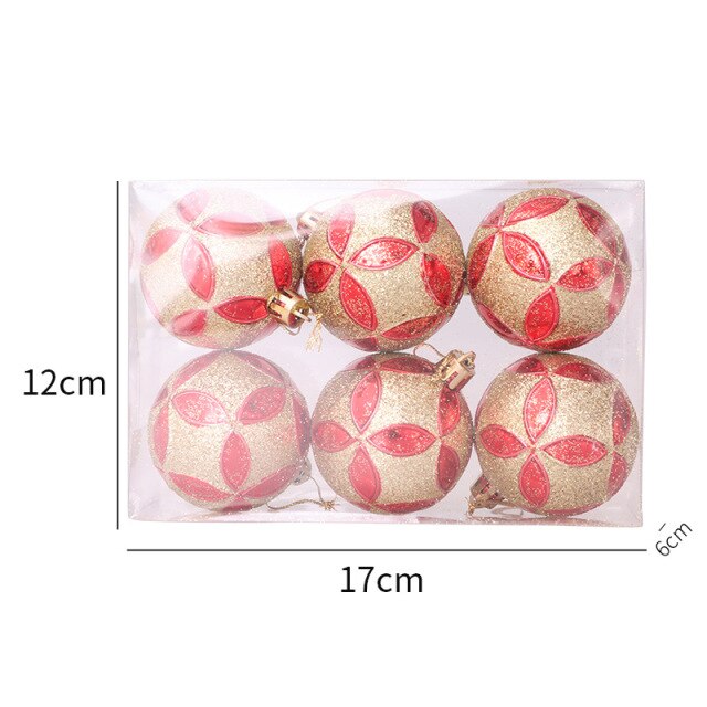 Colorful Christmas Ball Xmas Tree Hanging Pendant