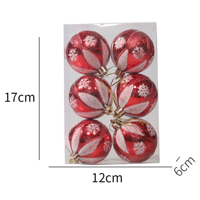 Colorful Christmas Ball Xmas Tree Hanging Pendant