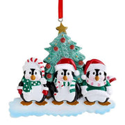 Christmas Wood Ornament For Christmas Tree Hanging Pendant