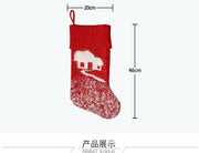 Merry Christmas Socks Red Snowflake Christmas Stocking