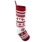 Knit Christmas Stockings Extra Long Hand-Knitted